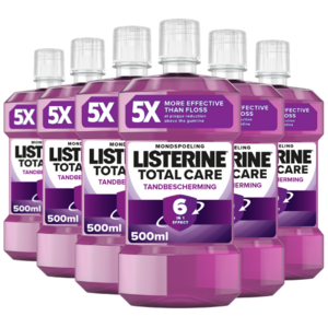 Listerine Total Care 6-in-1 Tandbescherming Mondwater - 6 x 500 ml