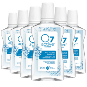O7 Active Mondspoelmiddel - 6 x 500 ml