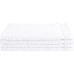 Byrklund Byrklund Washandjes 16x21 cm Wit - 4 stuks