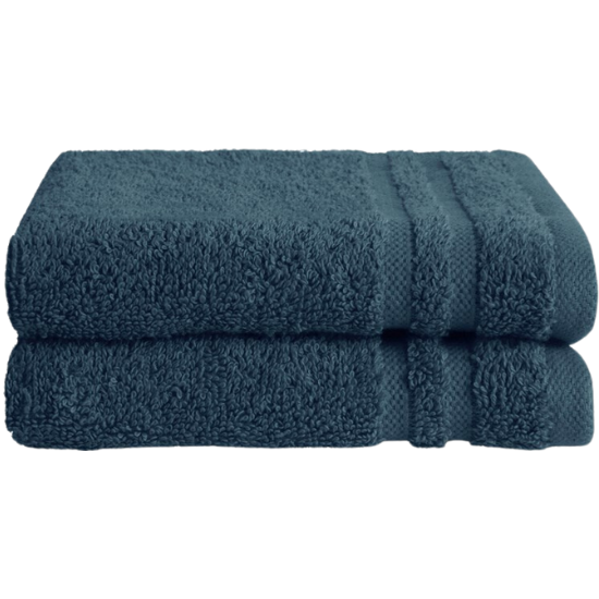 Byrklund Byrklund Gastendoekjes 30x50 cm Donkerblauw - 2 stuks