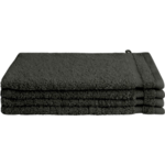 Byrklund Byrklund Washandjes 16x21 cm Antraciet - 4 stuks