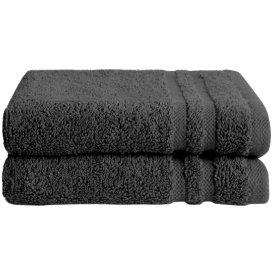 Byrklund Byrklund Gastendoekjes 30x50 cm Antraciet - 2 stuks