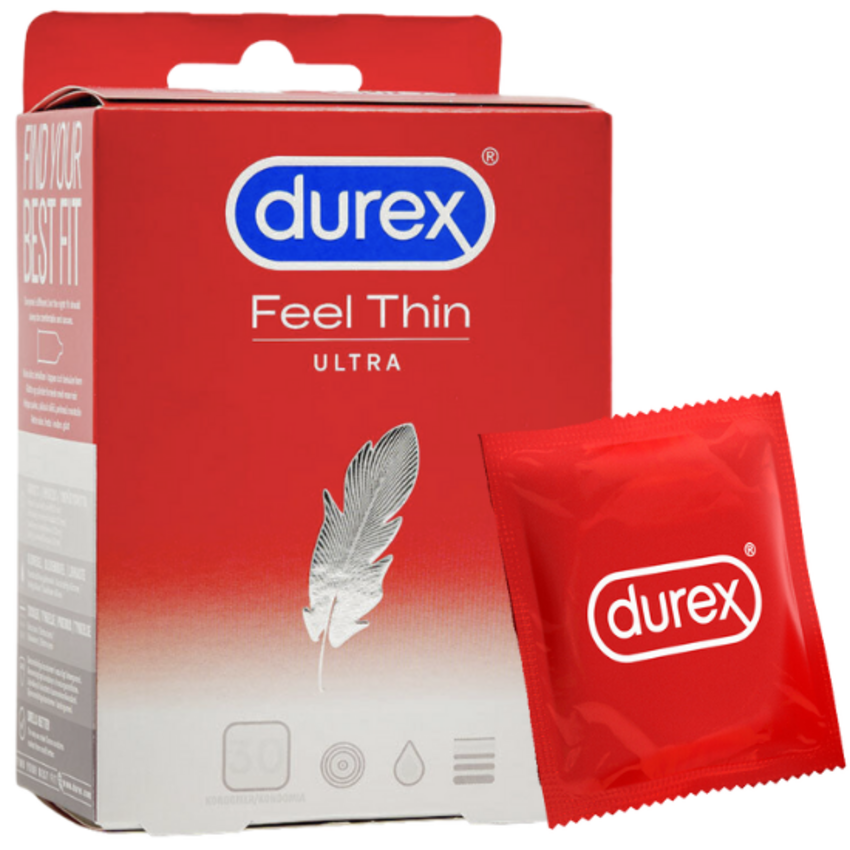 Durex Condooms - Feel Thin Ultra - 30 stuks Durex Durex Condooms - Feel Thin Ultra - 30 stuks
