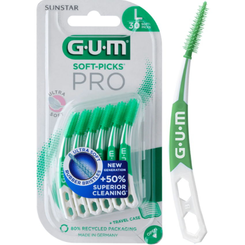 GUM GUM Soft-Picks PRO Large - 30 stuks