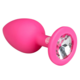 Easytoys Diamond Buttplug Klein - Roze Easytoys Easytoys Diamond Buttplug Klein - Roze