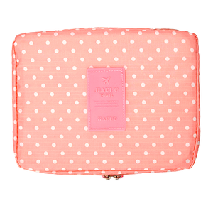 Toilettas #HappyHoliday - Roze Stippels