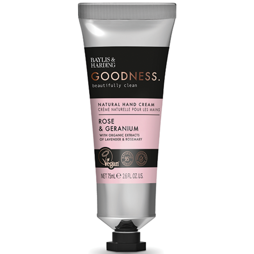 Baylis & Harding Baylis & Harding Goodness Handcrème Rose & Geranium - 75 ml
