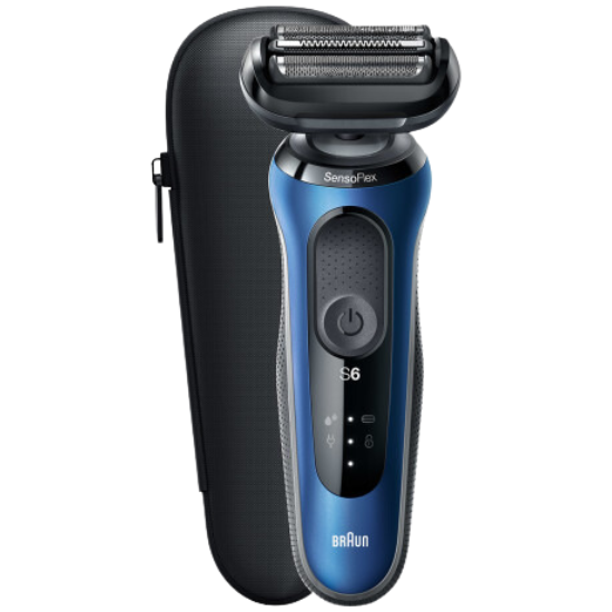 Braun Braun Series 6 61-B1000s Scheerapparaat - Wet & Dry - Blauw