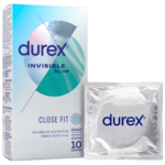 Durex Condooms - Invisible Slim Close Fit - 10 stuks Durex Durex Condooms - Invisible Slim Close Fit - 10 stuks