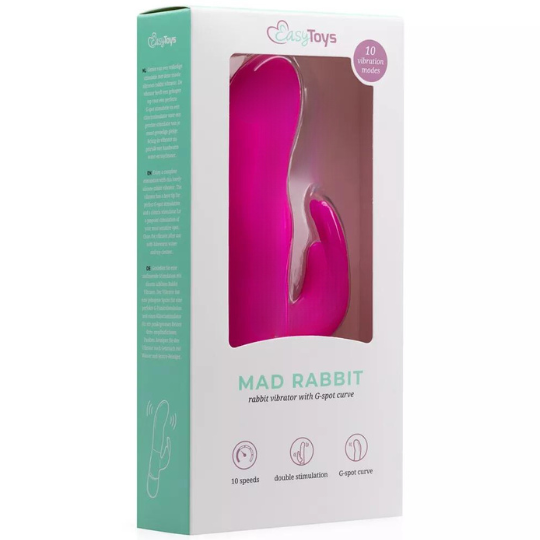 Tandenborstel.com EasyToys Mad Rabbit Vibrator - Roze aanbieding