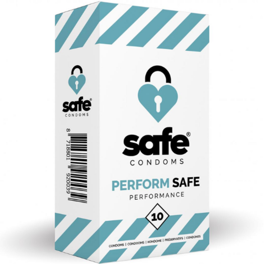 Safe SAFE - Condooms Orgasme Vertragend - Performance - 10 stuks