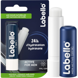 Labello Active For Men SPF15 Lippenbalsem - 4,8g