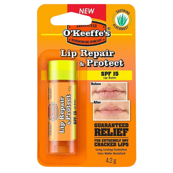 O'Keeffe's Lip Repair and Protect SPF 15 Lippenbalsem - 4,2g