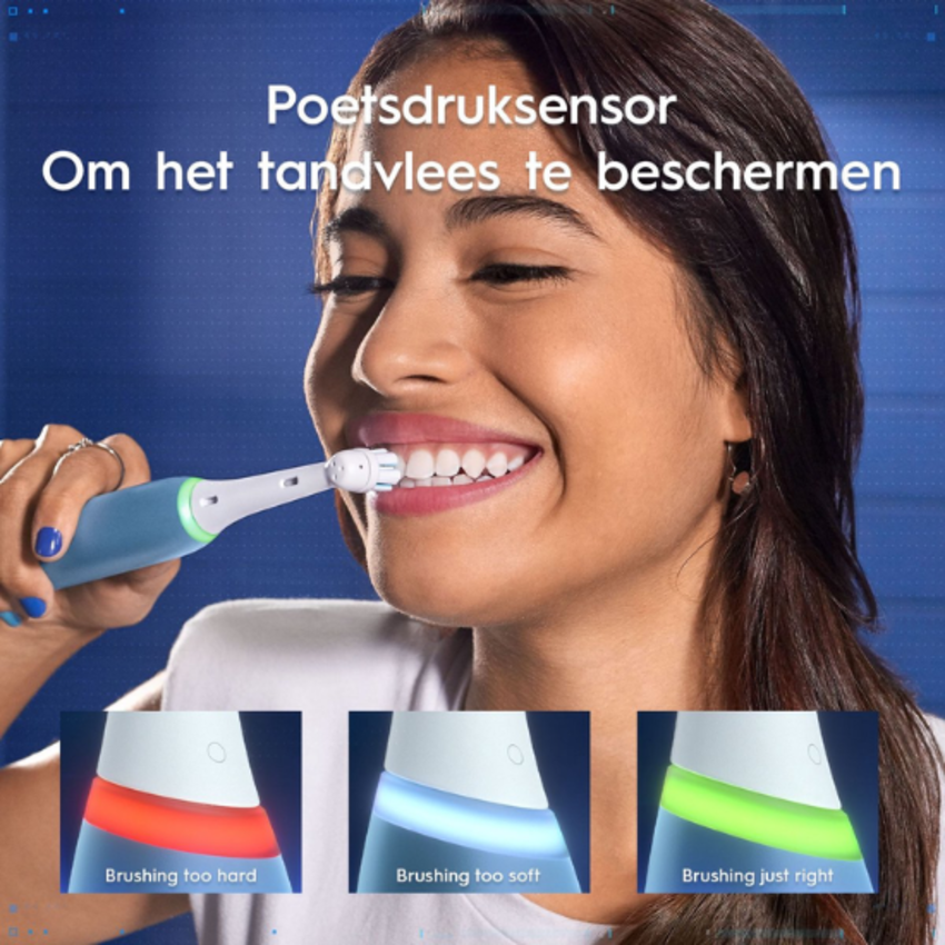 Oral-B Oral-B iO Series 4 My Way Blue - speciaal voor tieners