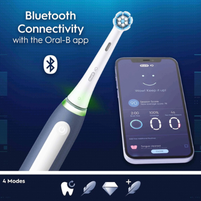 Oral-B Oral-B iO Series 4 My Way Blue - speciaal voor tieners