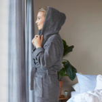 Walra Walra Badjas Casual Robe L/XL - Antraciet