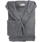 Walra Walra Badjas Casual Robe L/XL - Antraciet