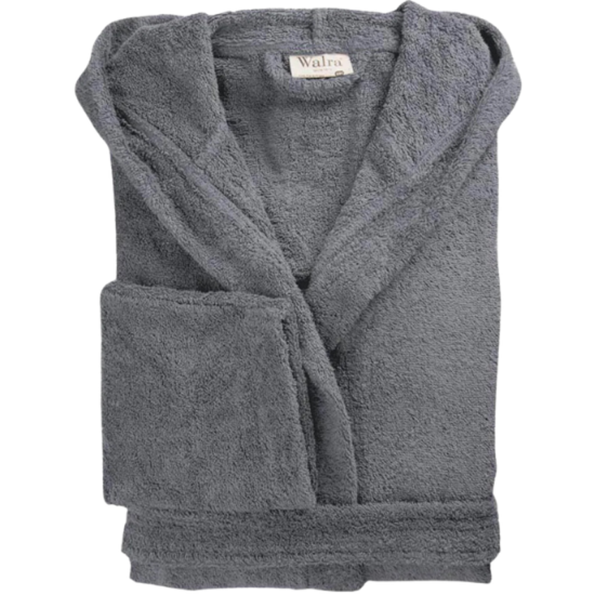 Walra Walra Badjas Casual Robe L/XL - Antraciet