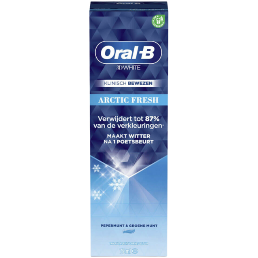 Oral-B Oral-B 3D White Arctic Fresh Tandpasta Gigapack - 18 x 75 ml