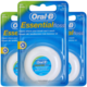 Oral-B Essential Floss 3 x 50 meter Oral-B Oral-B Essential Floss 3 x 50 meter