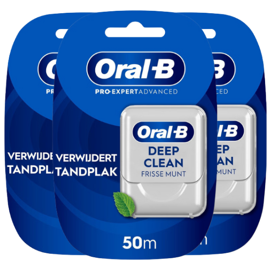Oral-B Oral-B Pro-Expert Flosdraad 3 x 50 meter - Advanced Deep Clean