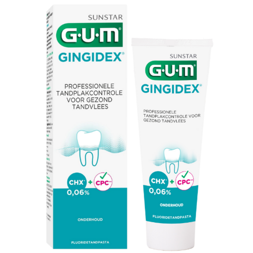 GUM GUM Gingidex Tandpasta 0,06% Chloorhexidine - 75 ml