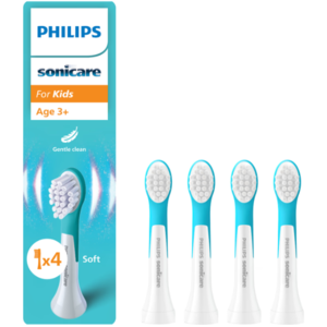 Philips Sonicare For Kids 3+ Soft opzetborstels HX6034/90 - 4 stuks