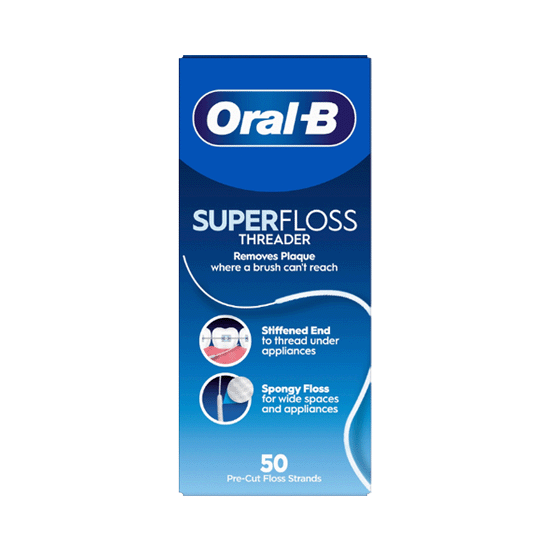 Oral-B Super Floss Threader - 50 stuks