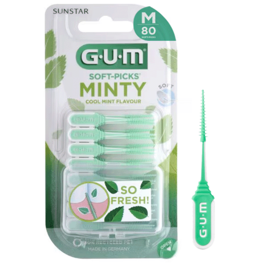 GUM GUM Soft-Picks Comfort Flex Regular - 80 stuks