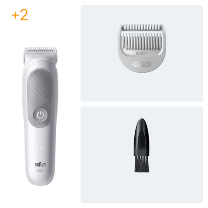 Braun Braun Series 5 BG5500 Bodygroomer - Het Hele Lichaam - Grijs
