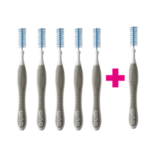 GUM Trav-Ler 2.0 mm grijs - 5+1 Gratis