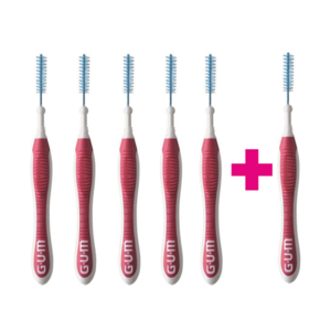 GUM Trav-Ler 1.4 mm roze - 5+1 Gratis