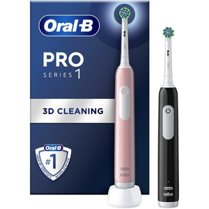 Oral-B PRO Series 1 Black + Extra Body Pink