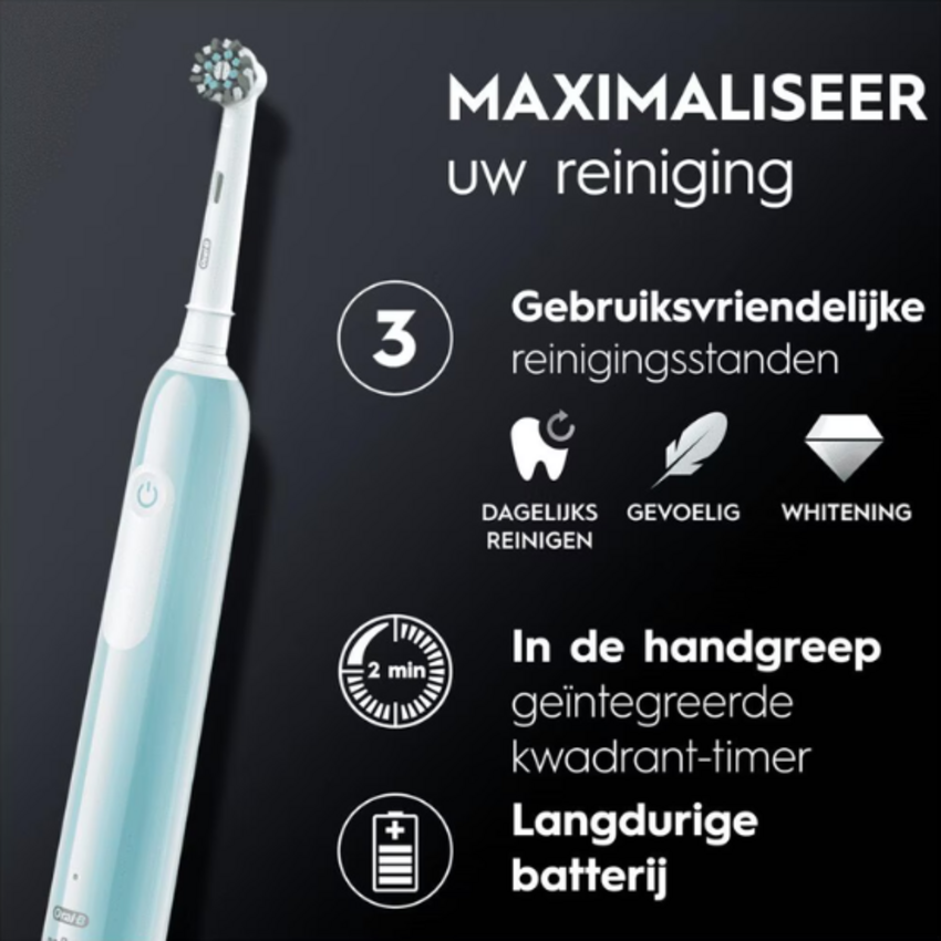 Oral-B Oral-B PRO 1 Series Blue Elektrische Tandenborstel