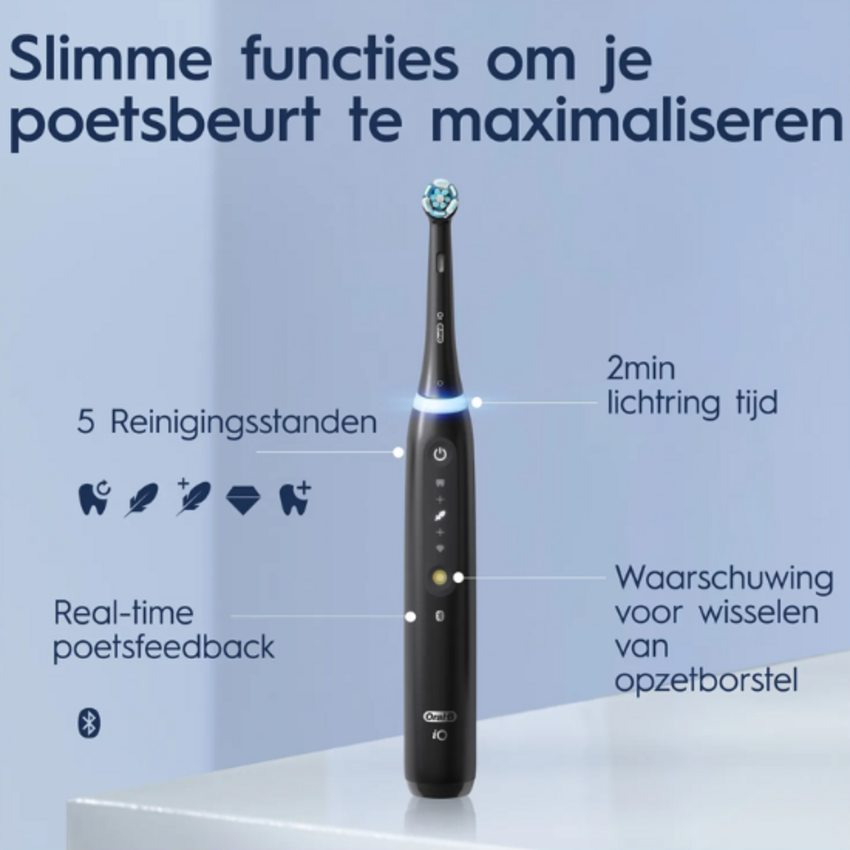 Oral-B Oral-B iO Series 5 Black Elektrische Tandenborstel - Gift Edition