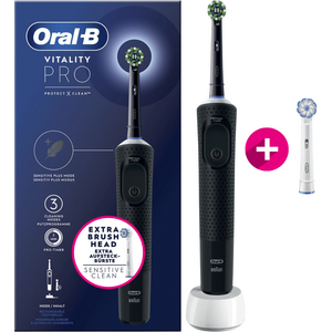 Oral-B Vitality PRO Black + 1 extra opzetborstel