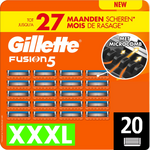 Gillette Gillette Fusion5 Scheermesjes 20 stuks - Voordeelpack