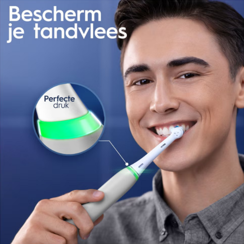 Oral-B Oral-B iO Series 6S Opal Grey Elektrische Tandenborstel
