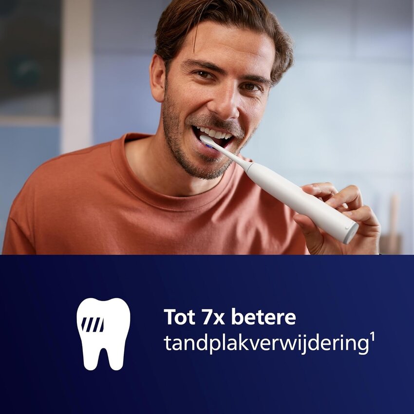 Philips Philips Sonicare 6100 White - incl. 3 opzetborstels