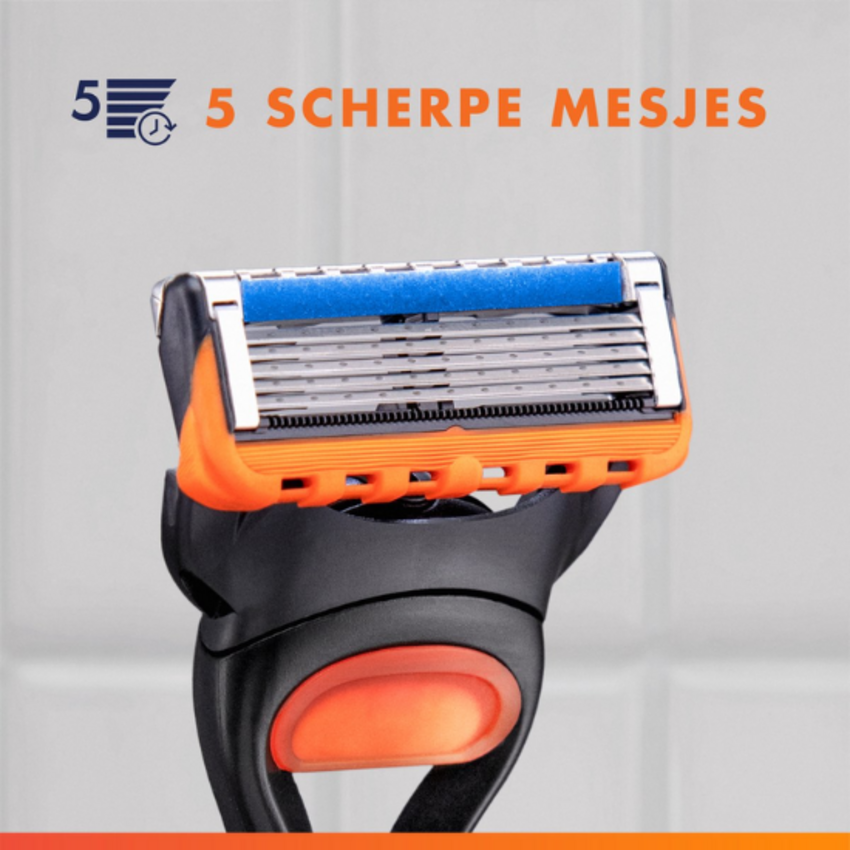 Gillette Gillette Fusion5 Scheersysteem + 4 Scheermesjes