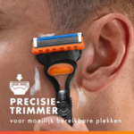 Gillette Gillette Fusion5 Scheersysteem + 4 Scheermesjes