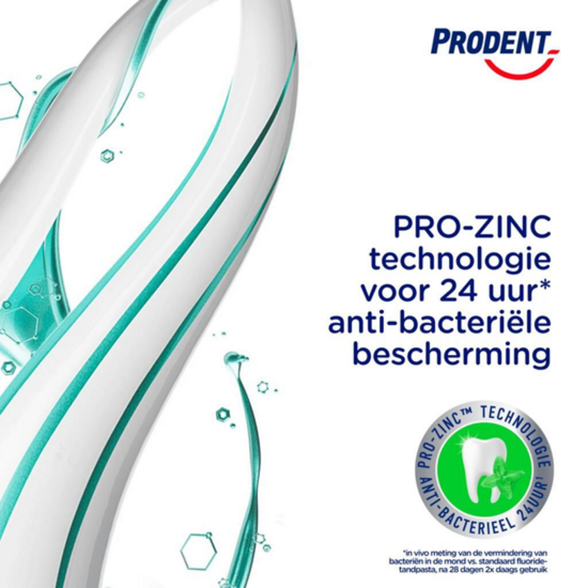 Prodent Frisse Adem Tandpasta - 75 ml Prodent Prodent Frisse Adem Tandpasta - 75 ml