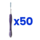 GUM GUM Trav-Ler Ragers 1.2 mm paars - 50 stuks