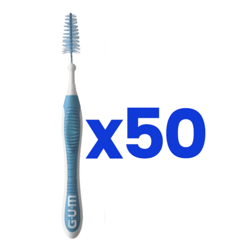 GUM GUM Trav-Ler Ragers 1.6 mm blauw - 50 stuks