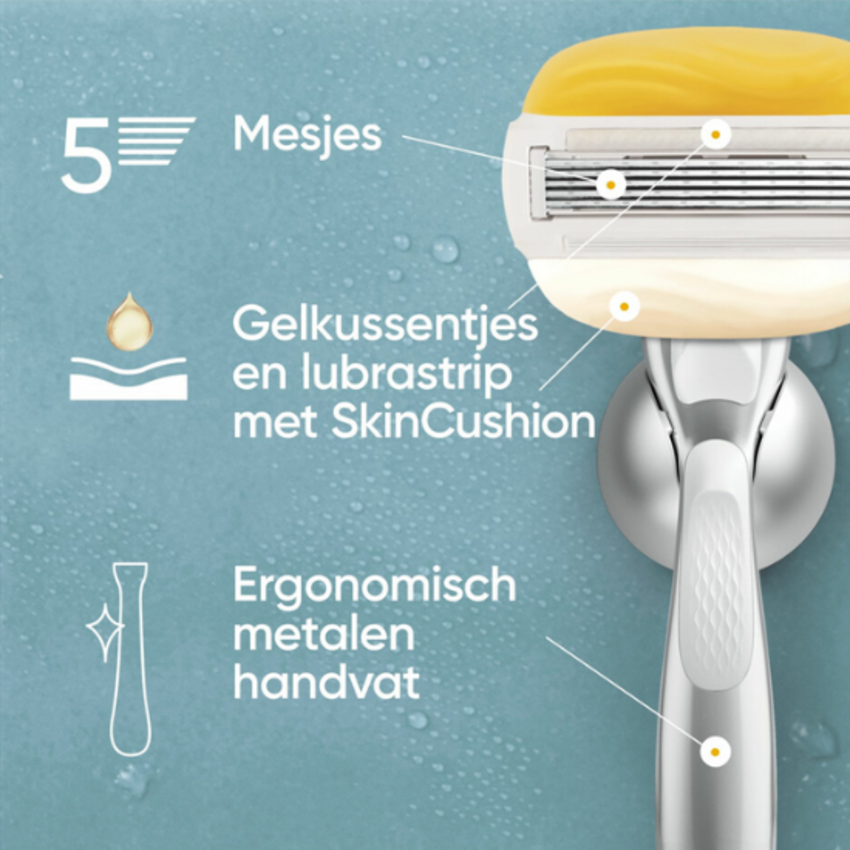Gillette Gillette Venus Pro ComfortGlide Coconut Scheermesjes - 10 stuks