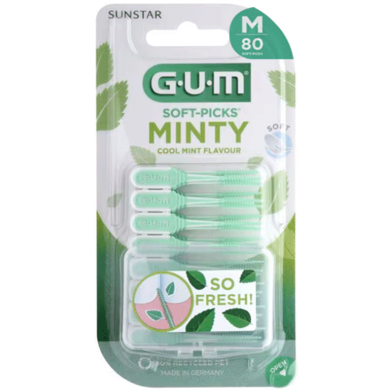Tandenborstel.com GUM Soft-Picks Comfort Flex Cool Mint Regular - 80 stuks aanbieding