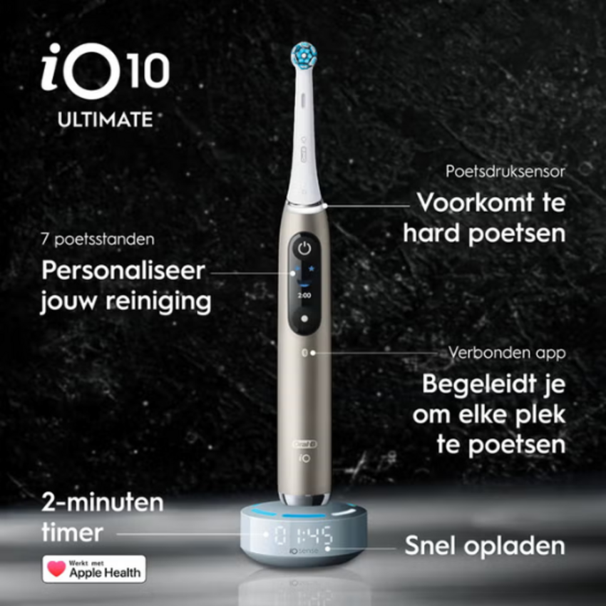 Oral-B Oral-B iO 10 Lunar Gold Special Edition Elektrische Tandenborstel