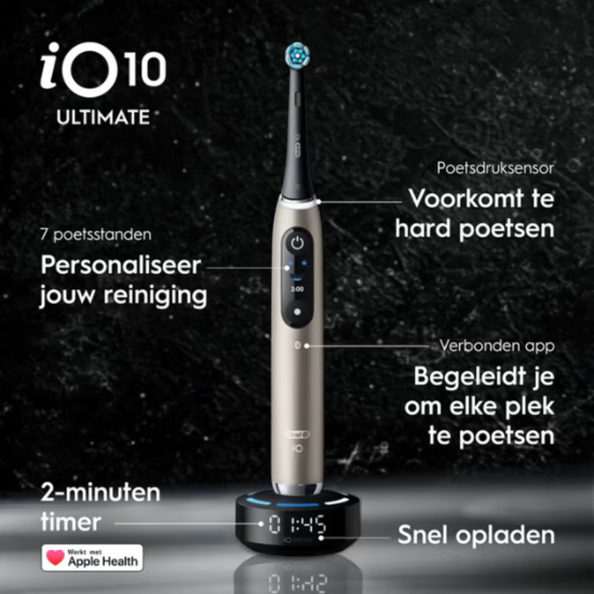 Oral-B Oral-B iO 10 Eclipse Gold Special Edition Elektrische Tandenborstel