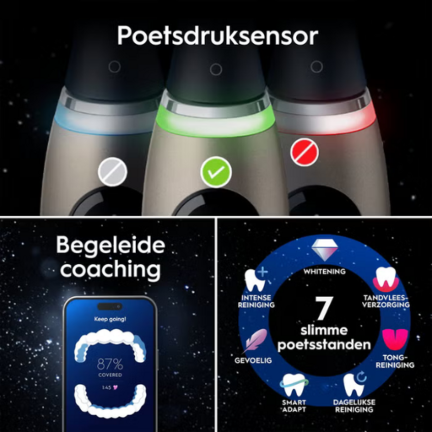 Oral-B Oral-B iO 10 Eclipse Gold Special Edition Elektrische Tandenborstel