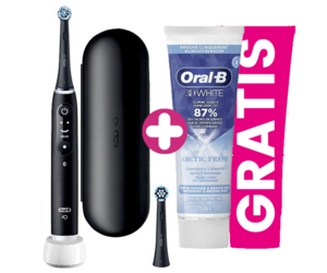 Oral-B iO 6N Black + GRATIS tube Oral-B tandpasta | € 114,85